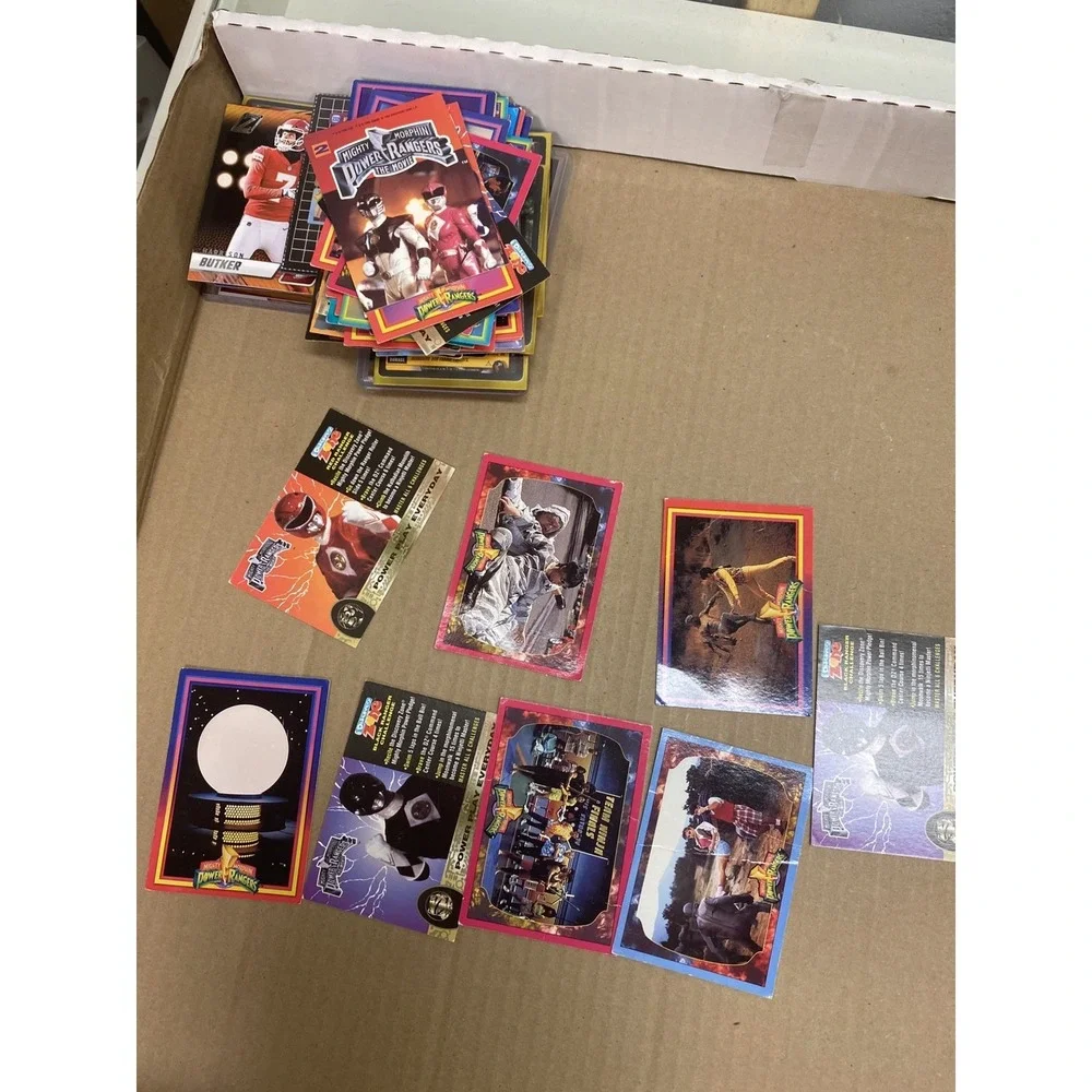 Huge Vintage Card Lot Sports, Power Rangers, Disney, Star Wars Etc